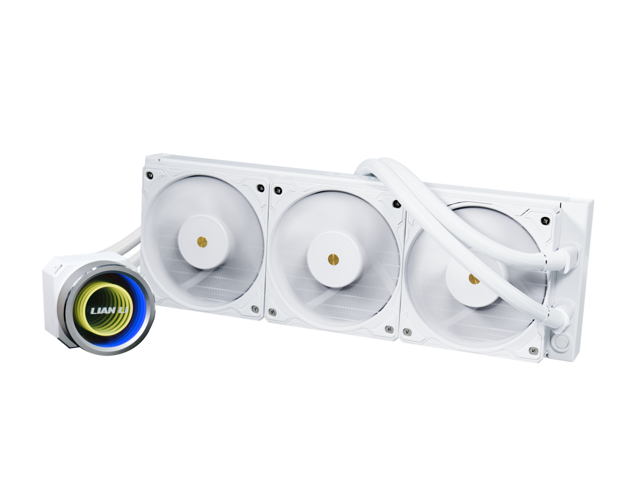Lian Li Galahad II Trinity Performance 360 AIO CPU Liquid Cooler 360mm Black or White Daisy-chainable Radiator LCP Fans- Intel® LGA 1700, 1200, 115X, AMD® AM5/AM4 Sockets