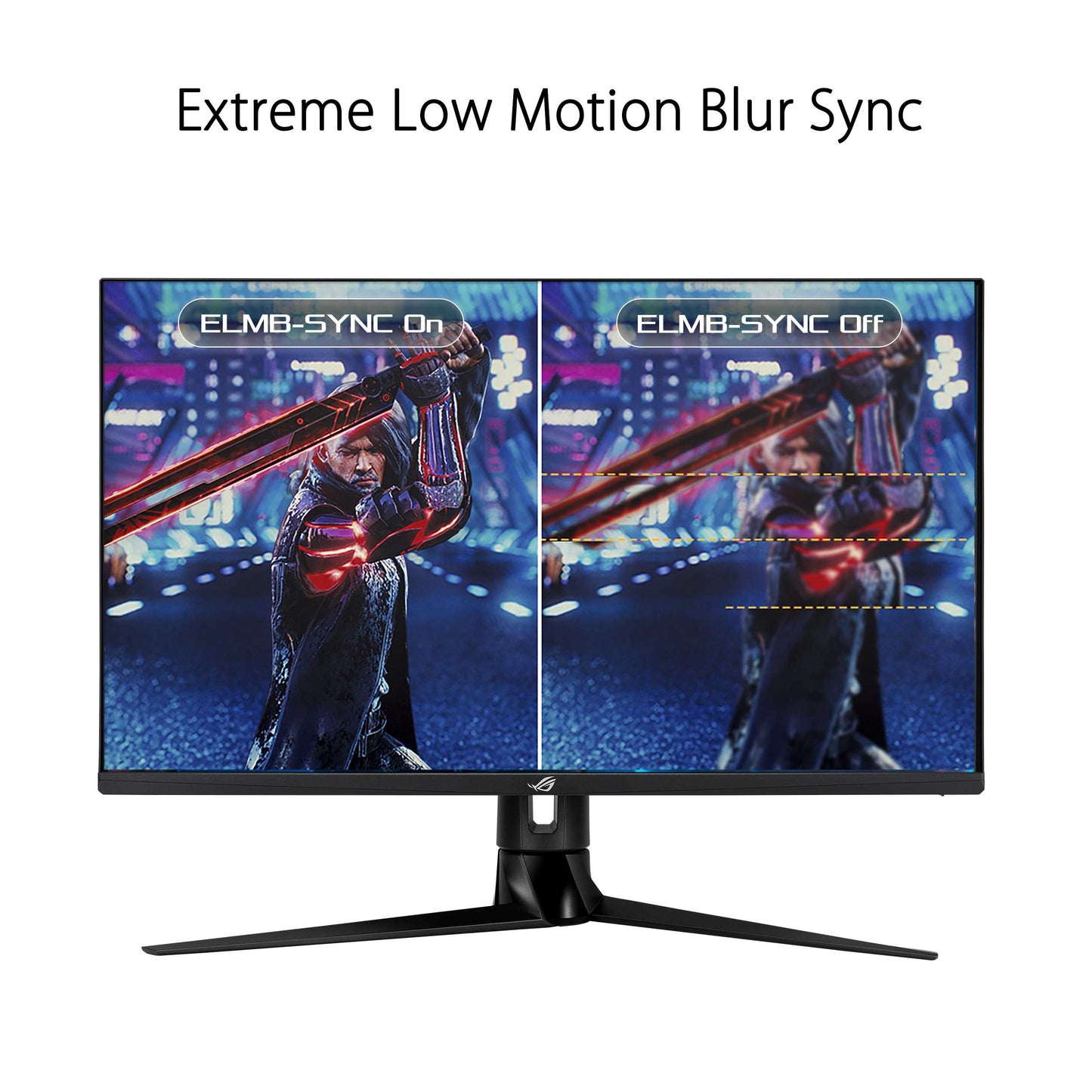 ASUS ROG Swift PG32UQ HDMI 2.1 Gaming Monitor - 32”, 4K UHD (3840 x 2160), IPS, 144 Hz, 1 ms MPRT, NVIDIA G-SYNC compatible, DSC, ELMB Sync, Variable Overdrive, DisplayHDR 600, Quantum-Dot technology, DisplayPort 1.4
