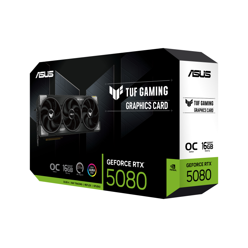 ASUS TUF Gaming GeForce RTX™ 5080 16GB GDDR7 OC Edition Graphics Card