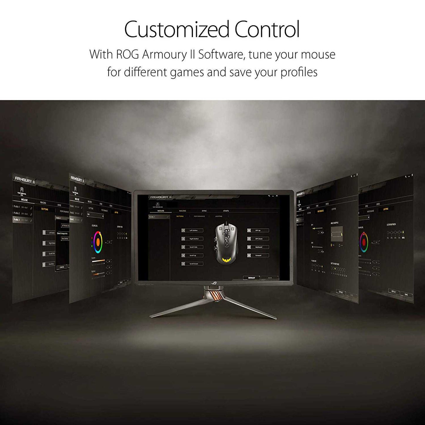 ASUS TUF Gaming M3 Wired RGB Gaming Mouse - 7000 DPI, AURA Sync