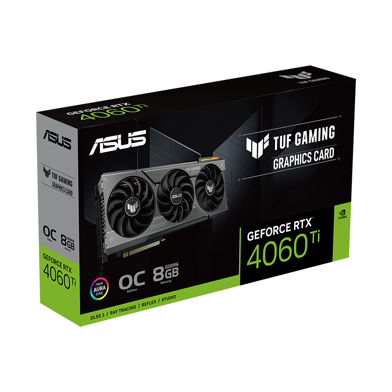 ASUS TUF GAMING GeForce RTX 4060 Ti OC 8GB DDR6 Graphics Card