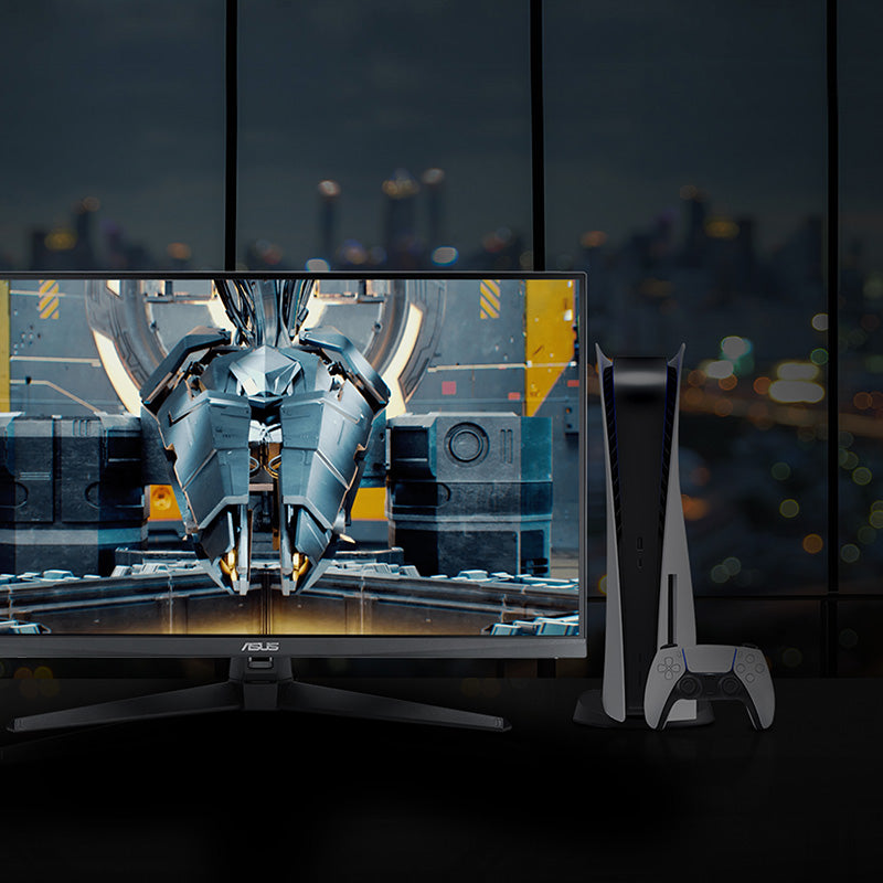 ASUS TUF Gaming VG32UQA1A Gaming Monitor - 32" (31.5" viewable) 4K (3840x2160), Overclock to 160Hz (above 144Hz), ELMB Sync, Freesync Premium™, 1ms (MPRT), Variable Overdrive, 120% sRGB, DisplayHDR™ 400