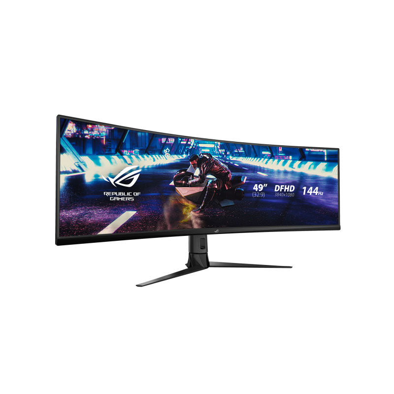 ASUS ROG Strix XG49VQ Super Ultra-Wide HDR Gaming Monitor - 49" 32:9 (3840 x 1080), 144Hz, FreeSync™ 2 HDR, DisplayHDR™ 400, DCI-P3: 90%, Shadow Boost