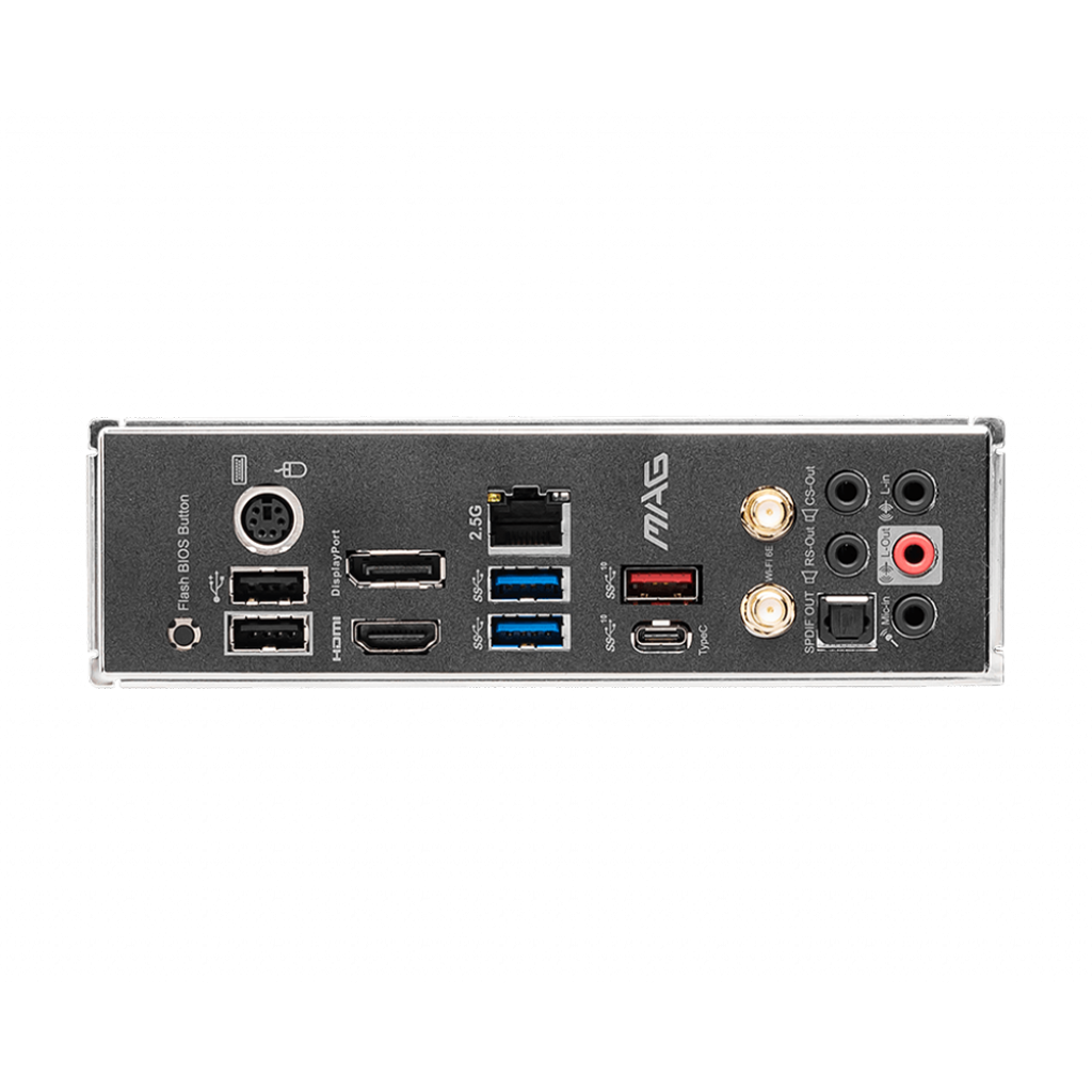 MSI MAG B550 TOMAHAWK MAX WIFI - AMD Socket AM4, 4 x DDR4, Wi-Fi 6E, ATX Motherboard