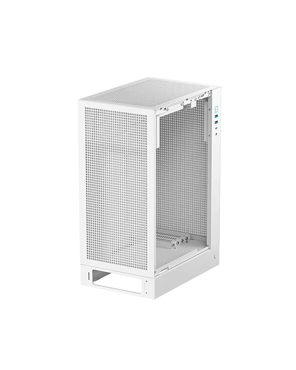DeepCool CH170 PLUS Vertical Mid-Tower Case (Black/White)
