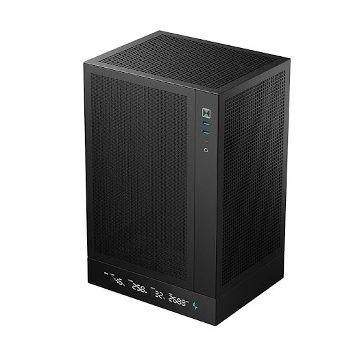 DeepCool CH170 Digital ITX Desktop PC Case (Black/White)