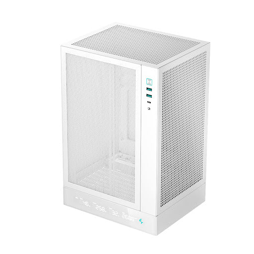 DeepCool CH170 Digital ITX Desktop PC Case (Black/White)