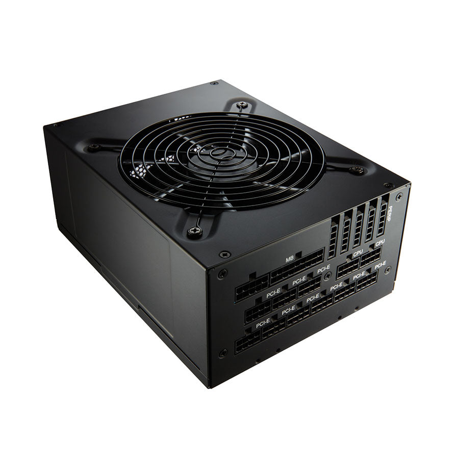 FSP Cannon 2000W PSU Computer/Mining Power Supply - 92+, Full Modular, 18 sets of PCI-E 6+2 PIN slots (Max of 9 GPUs)