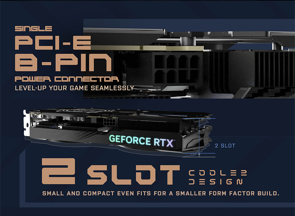 GALAX GeForce RTX 4060 Ti EX 8GB DDR6 GAMING Graphics Card