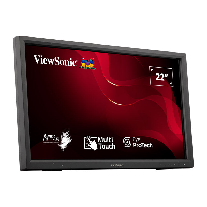 Viewsonic TD2223 22" Full HD 1080p IPS Panel Display, 10-point Multi touch, Frameless, HDMI,VGA & DVI, VESA mount (For retail, education, or enterprise use)