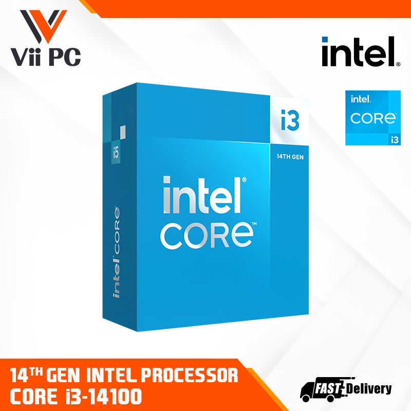 Intel Core i3-14100 / i3-14100F Core i3 14th GEN CPU Processor