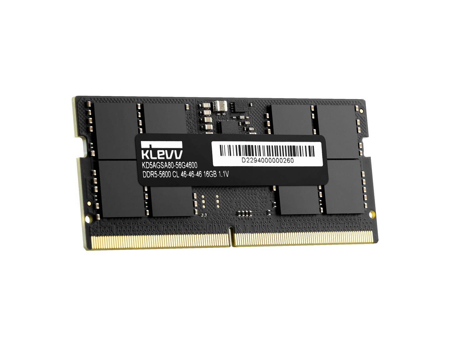 KLEVV SO-DIMM DDR5 5600Mhz 16GB - DDR5 Standard Laptop Memory