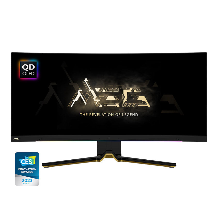 MSI MEG 342C QD-OLED Gaming Monitor - 34" UWQHD (3440x1440), 175Hz, Curve 1800R, VESA DisplayHDR True Black 400