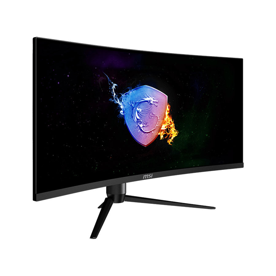 MSI MAG342CQPV Curved Gaming Monitor - 34" UWQHD (3440x1440), 1500R, VA Panel, 100hz, 1ms, Adaptive Sync, Adjustable, Frameless Design