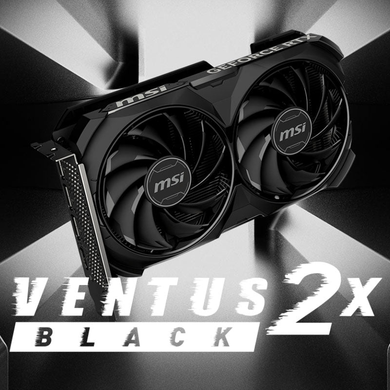 MSI GeForce RTX 4060 Ti VENTUS 2X 8GB DDR6 GAMING Graphics Card