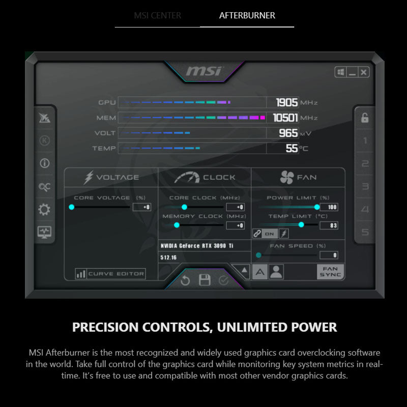 MSI GeForce RTX 4060 Ti VENTUS 2X 8GB DDR6 GAMING Graphics Card