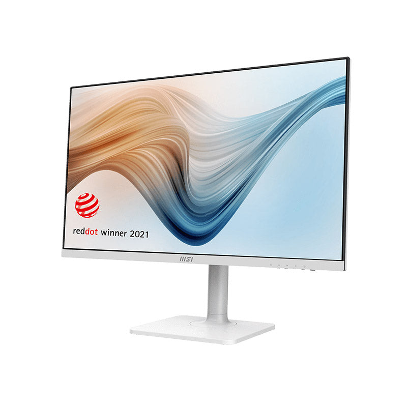 MSI Modern MD272 Series Business Productivity Monitor - 27" FHD (1920x1080), IPS, 5ms, 75Hz, KVM, TUV Certified Eyesight Protection, HDMI, DisplayPort, Type-C 65W Power Delivery, Built-in Speakers