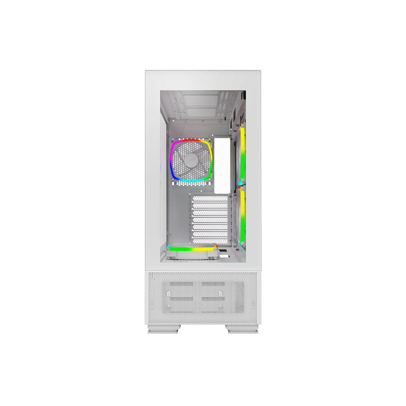Montech SKY TWO ATX Mid Tower Case - High Airflow Performance, ARGB PWM Fans, Dust-Resistant Design