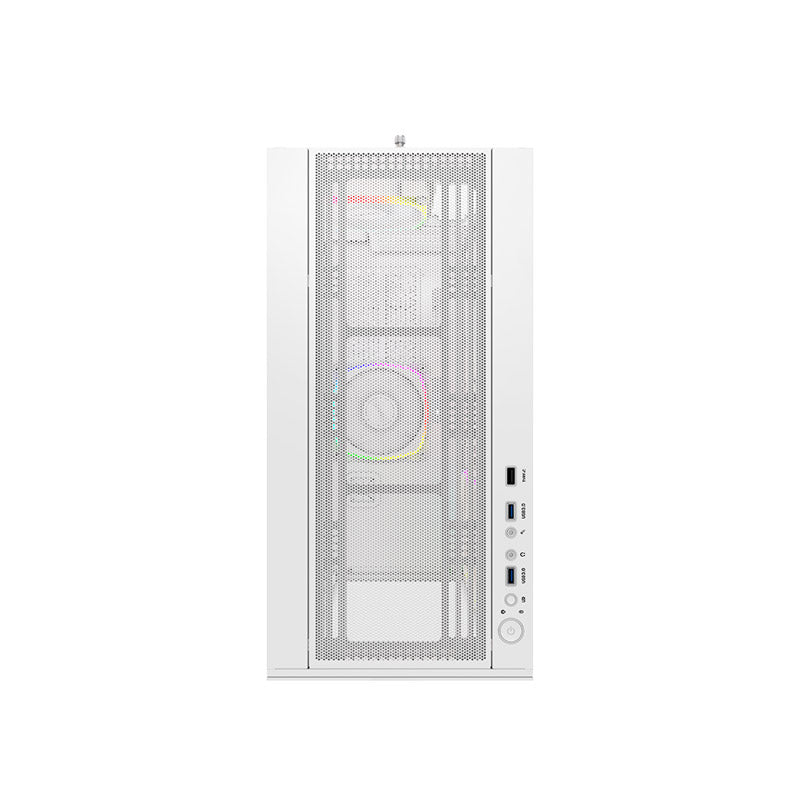 Montech SKY TWO ATX Mid Tower Case - High Airflow Performance, ARGB PWM Fans, Dust-Resistant Design
