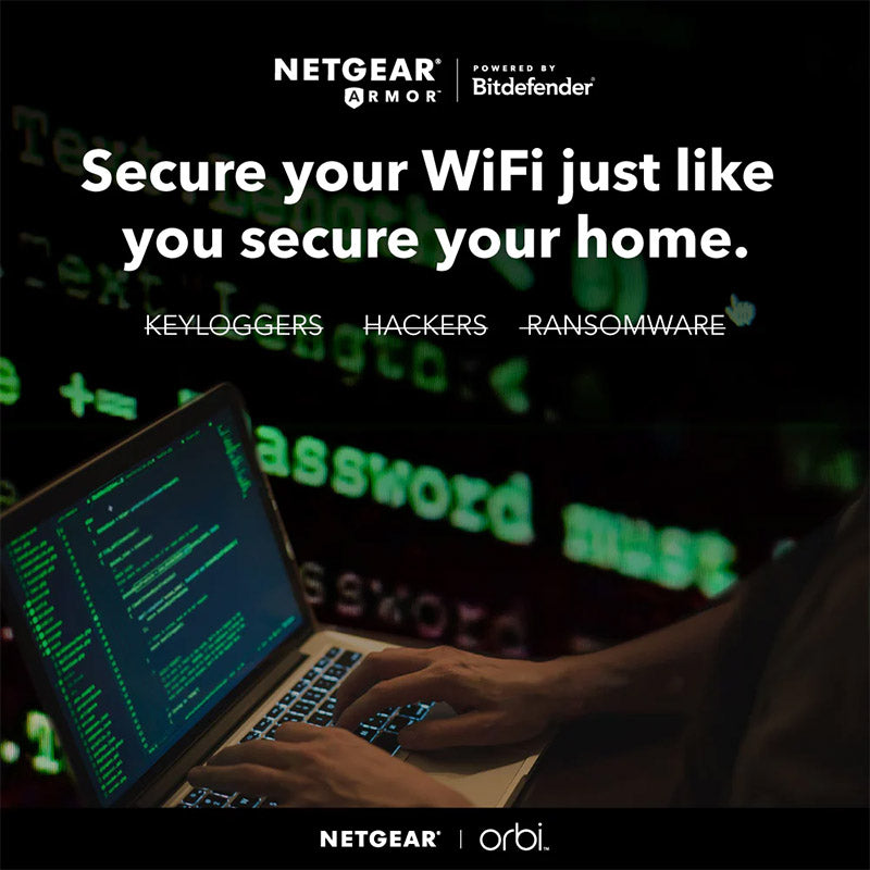 NETGEAR Orbi 760 Tri-Band WiFi 6 Mesh System - AX5400 5.4Gbps - 2-Pack (RBK762S)
