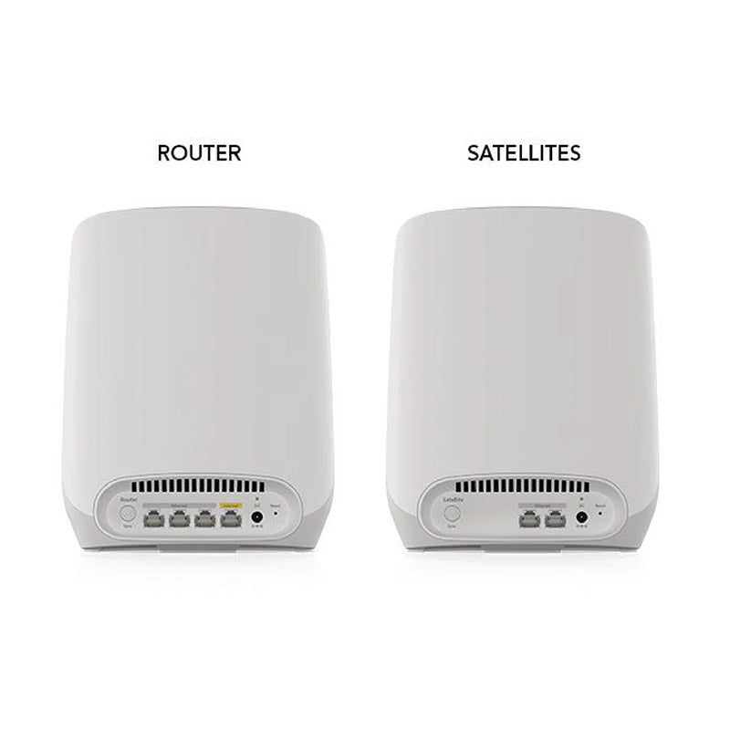 NETGEAR Orbi 760 Tri-Band WiFi 6 Mesh System - AX5400 5.4Gbps - 2-Pack (RBK762S)