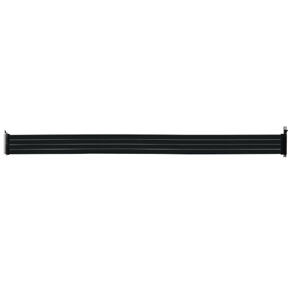 LIAN LI 900MM PCI-e 4.0 X16 Riser Cable (Black/White) - Ultra-Flexible Cable, Compatible with O11D EVO XL Upright GPU Bracket