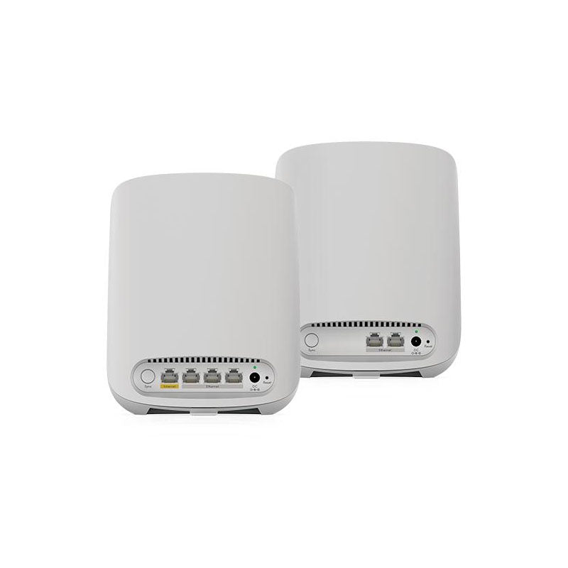 NETGEAR Orbi RBK352 Dual-Band 2-Pack WiFi 6 Mesh System - AX1800 1.8Gbps WiFi Mesh System (1 Router & 1 Satellite)