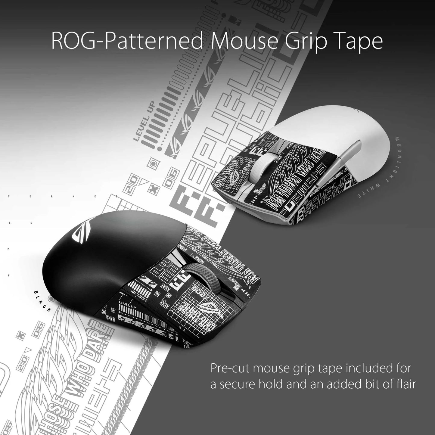 ASUS ROG Keris Wireless AimPoint Gaming Mouse - 75 g, ROG AimPoint Pro 36,000 DPI, Swappable Switches, Tri-mode Connectivity