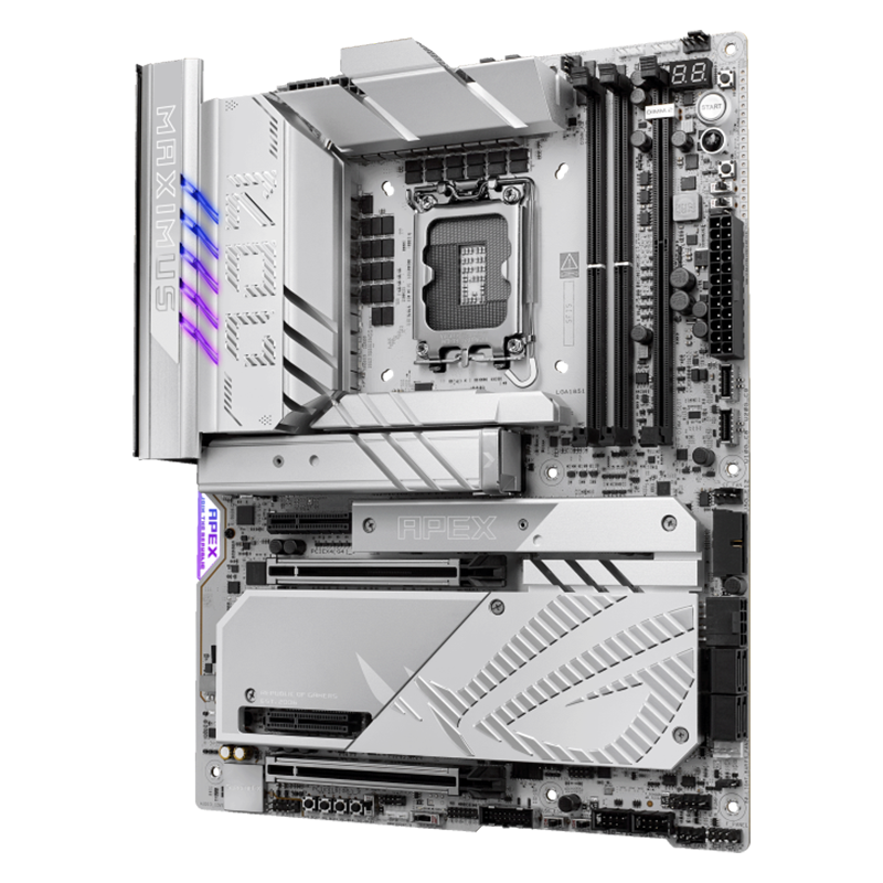 ASUS ROG MAXIMUS Z890 APEX - Support Intel® Core™ Ultra Processors (Series 2), LGA1851, DDR5, PCIE 5.0, WIFI 7 - GAMING ATX Motherboard (AI PC Ready)
