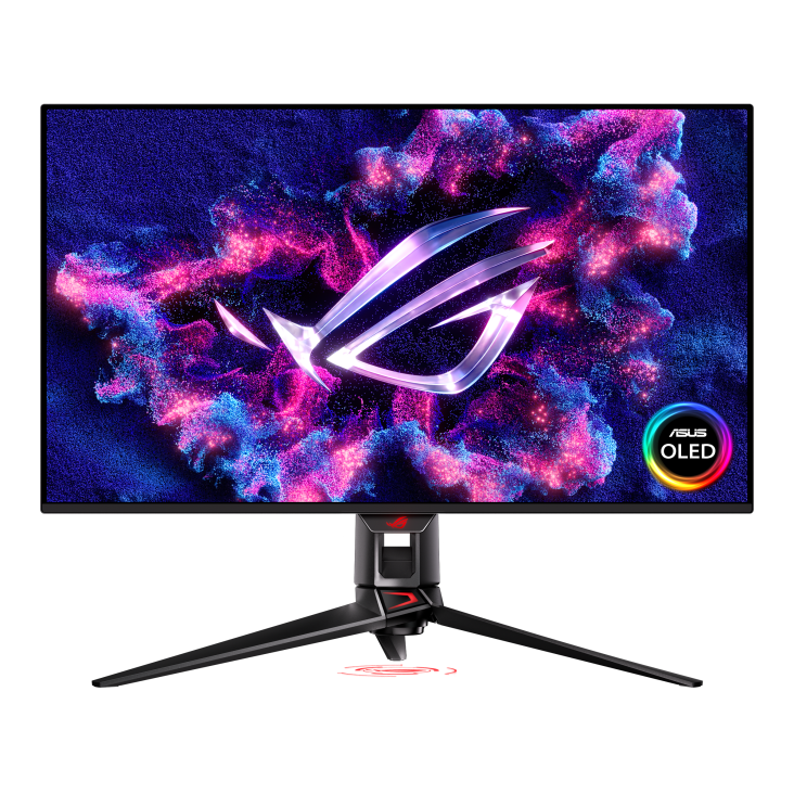 ASUS ROG Swift OLED PG32UCDM 32" Gaming Monitor - 32" (31.5 inch viewable) 4K (3840 x 2160) QD-OLED panel, 240 Hz, 0.03 ms (GTG), G-SYNC® compatible, custom heatsink, graphene film, uniform brightness, 99% DCI-P3, 90 W Type-C® (*Pre-Order 30days)