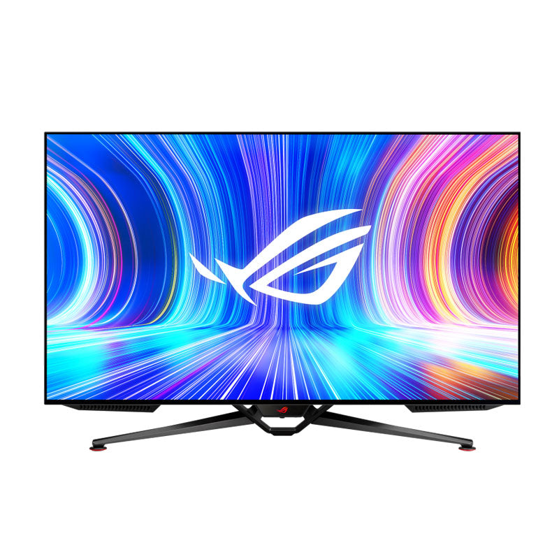 ASUS ROG Swift OLED (PG48UQ, 47.5" / PG42UQ, 41.5") Gaming Monitor - 4K, 138Hz(OC), 0.1 ms (GTG), G-SYNC® compatible, anti-glare micro-texture coating, custom heatsink, 98% DCI-P3, true 10-bit, HDMI® 2.1, DisplayPort™ 1.4