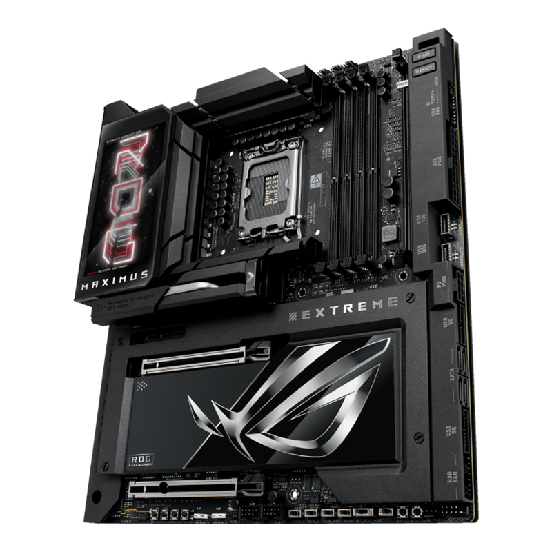 ASUS ROG MAXIMUS Z890 EXTREME - Support Intel® Core™ Ultra Processors (Series 2), LGA 1851, DDR5, PCIE 5.0, WIFI 7, Full Color 5” LCD Display, Thunderbolt™ 5 - GAMING ATX Motherboard (AI PC Ready)
