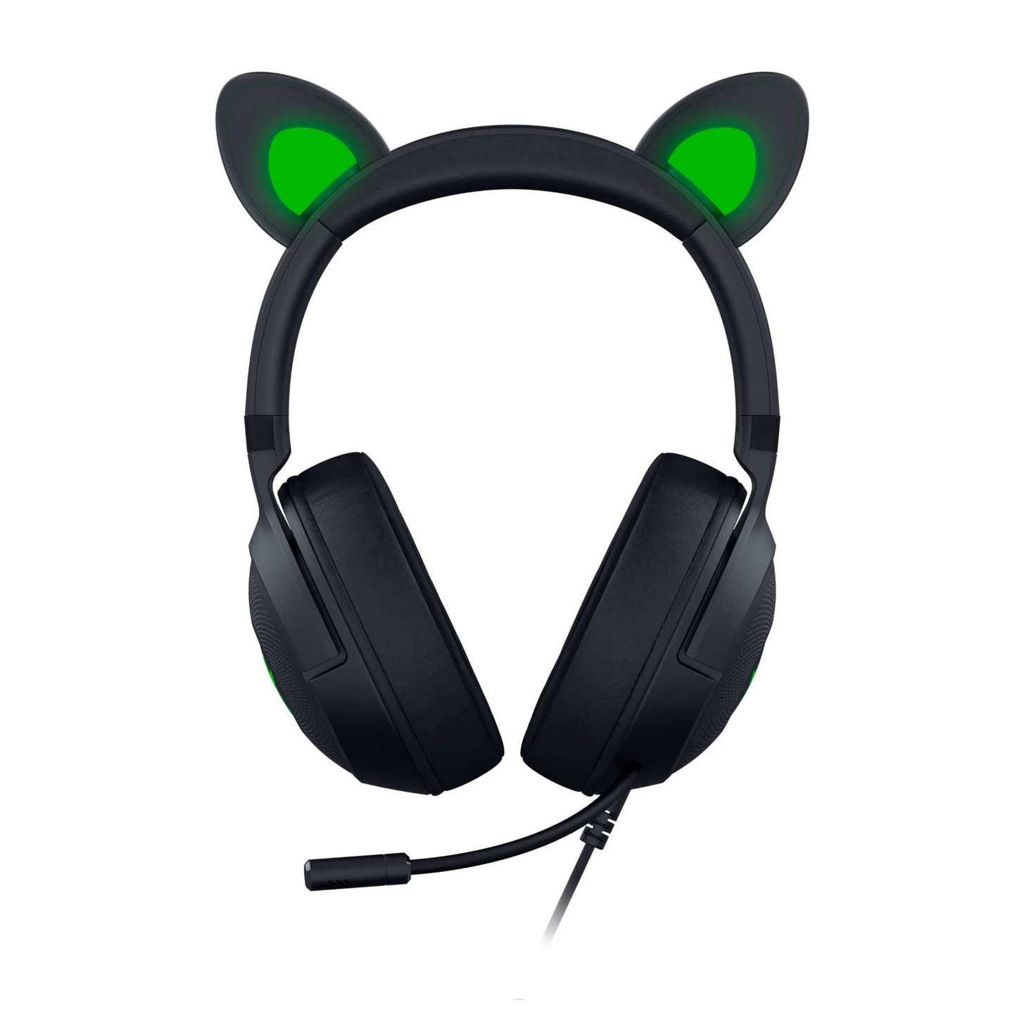 RAZER Kraken Kitty V2 Pro - Wired RGB Headset with Interchangeable Ears (Black/Quartz) - FRML Packaging