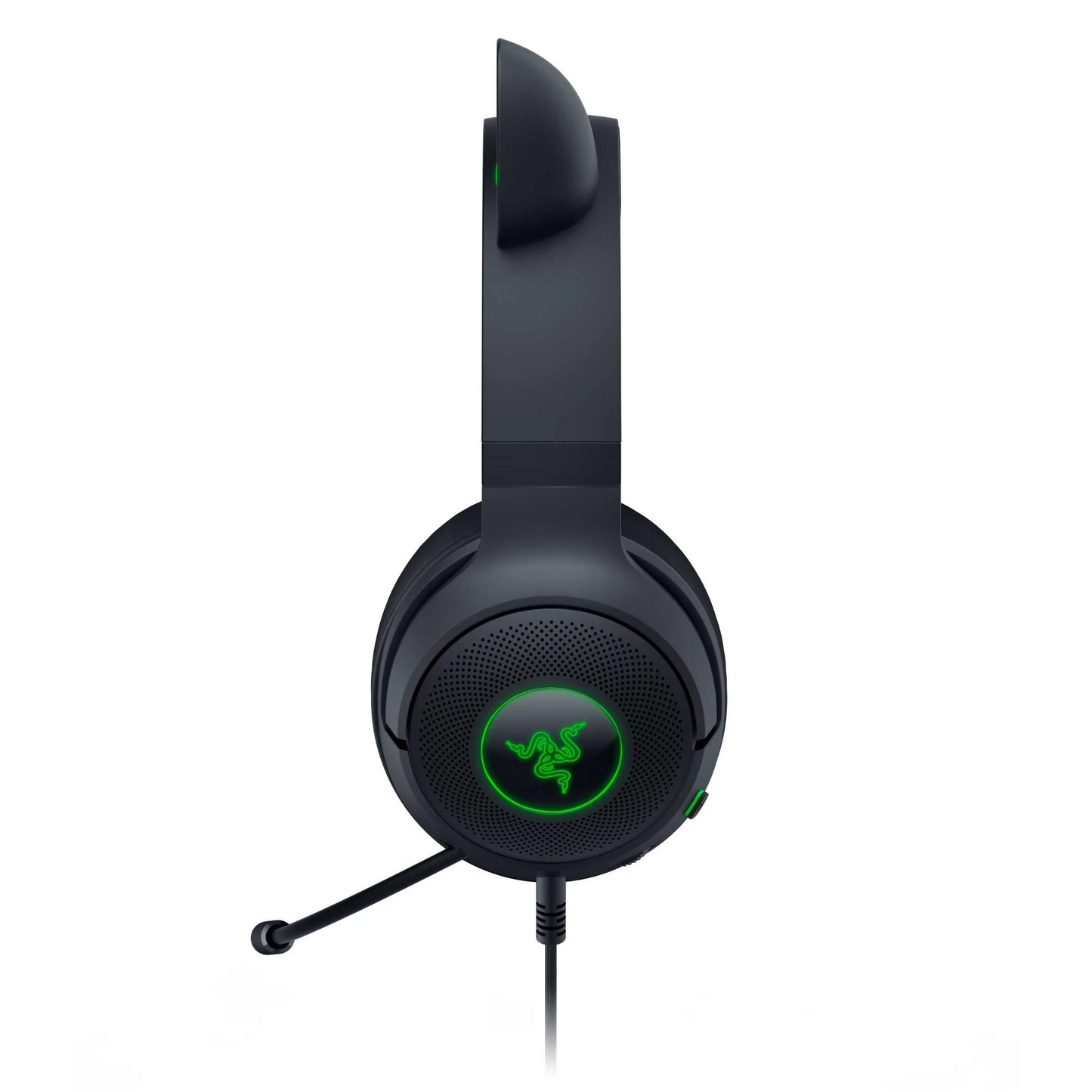 RAZER Kraken Kitty V2 Pro - Wired RGB Headset with Interchangeable Ears (Black/Quartz) - FRML Packaging
