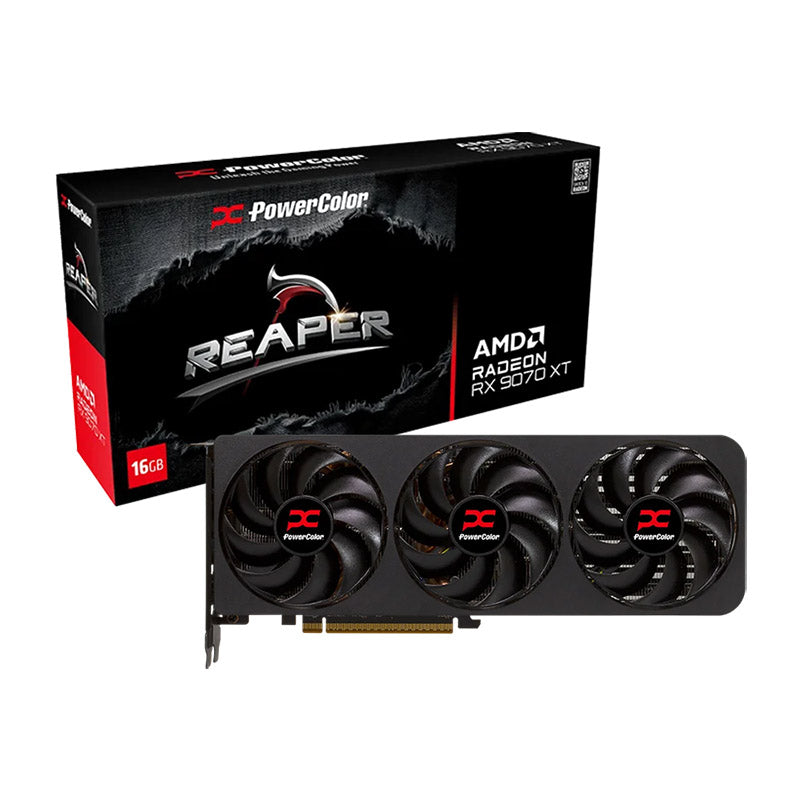 PowerColor Reaper AMD Radeon RX 9070 XT 16GB GDDR6 Graphics Card
