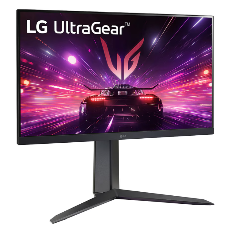 LG 24GS65F-B 24"Inch UltraGear™ Full HD IPS Gaming Monitor 180Hz, IPS 1ms (GtG), HDR10