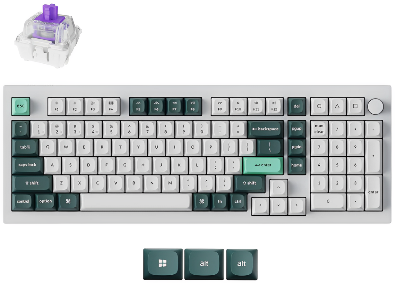 Keychron Q5 HE QMK Wireless Custom Keyboard (Q5H-M1/Q5H-P1)