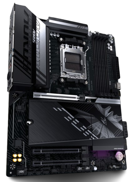 GIGABYTE B850 AORUS ELITE WIFI 7 AMD Ryzen™ 9000 Series Processors ATX Gaming Motherboard