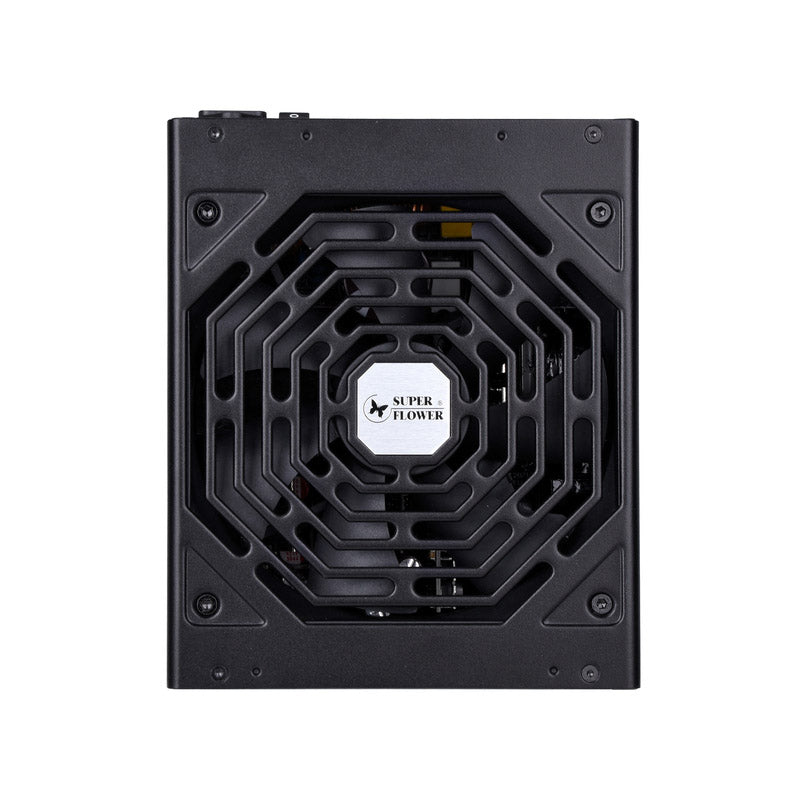 Super Flower Leadex Platinum SE 1000W 80 Plus® Platinum - ECO Fanless & Silent Mode, Full Flat Ribbon Modular Power Supply, Dual Ball Bearing Fan (10 Year Warranty)