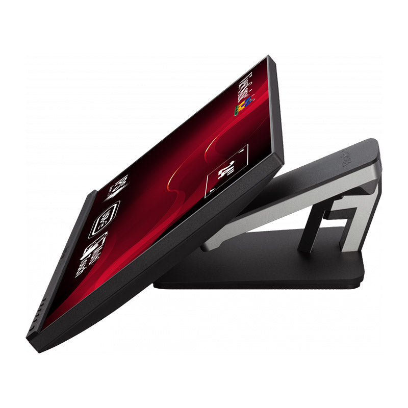 ViewSonic TD2455 24" 1080p IPS 10-Point Multi Touch Screen Monitor with Advanced Dual-Hinge Ergonomics USB C HDMI and DisplayPort Out
