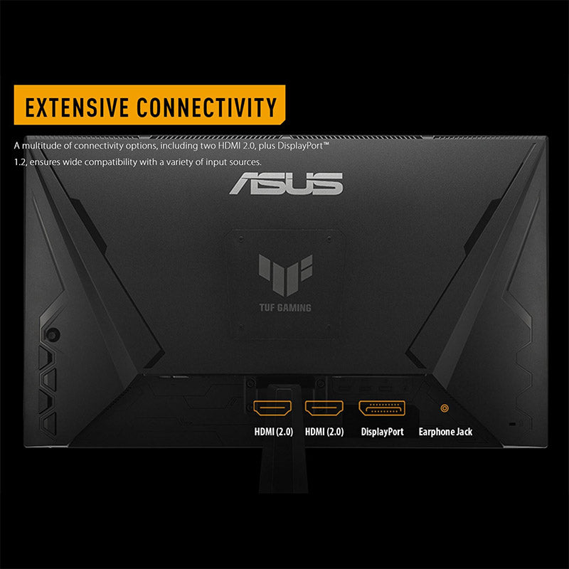 ASUS TUF Gaming VG249Q3A Gaming Monitor - 24" (23.8" viewable) FHD(1920x1080), 180Hz, Fast IPS, ELMB, 1ms (GTG), FreeSync Premium™, Variable Overdrive, 99% sRGB