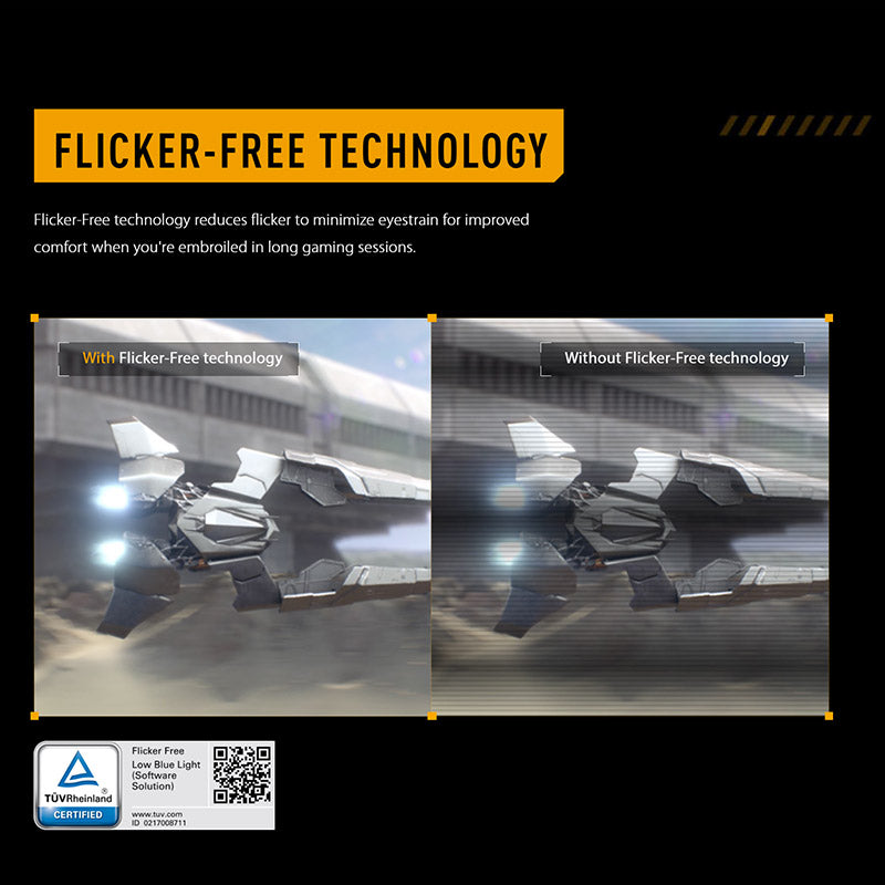 ASUS TUF Gaming VG249Q3A Gaming Monitor - 24" (23.8" viewable) FHD(1920x1080), 180Hz, Fast IPS, ELMB, 1ms (GTG), FreeSync Premium™, Variable Overdrive, 99% sRGB