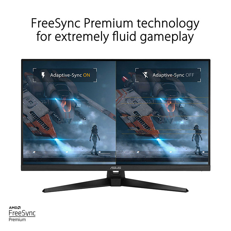 ASUS TUF Gaming VG328QA1A Gaming Monitor - 32" (31.5 viewable), FHD (1920x1080), Overclock to 170Hz (native 165Hz), Extreme Low Motion Blur™, FreeSync Premium™, 1ms (MPRT), Shadow Boost