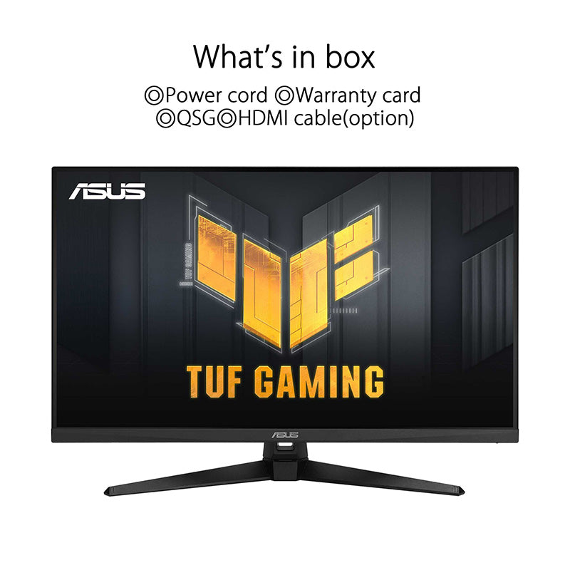 ASUS TUF Gaming VG328QA1A Gaming Monitor - 32" (31.5 viewable), FHD (1920x1080), Overclock to 170Hz (native 165Hz), Extreme Low Motion Blur™, FreeSync Premium™, 1ms (MPRT), Shadow Boost