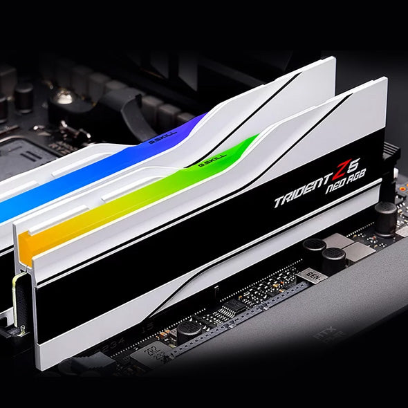 G.SKILL Trident Z5 NEO RGB: 32GB/48GB/64GB/96GB DDR5-6000/6400/7200 MT/s - AMD EXPO Profile Ready (BLACK/WHITE)