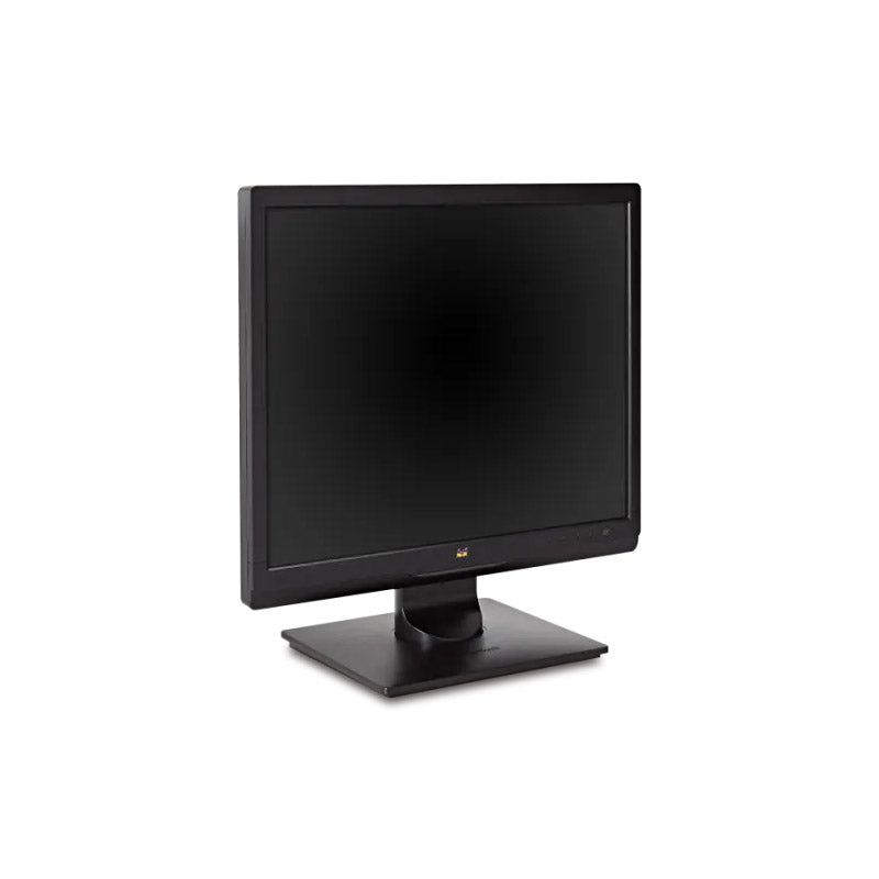 ViewSonic VA708A 17" 1024p LED Monitor with 100% sRGB Color Correction and 5:4 Aspect Ratio, Black