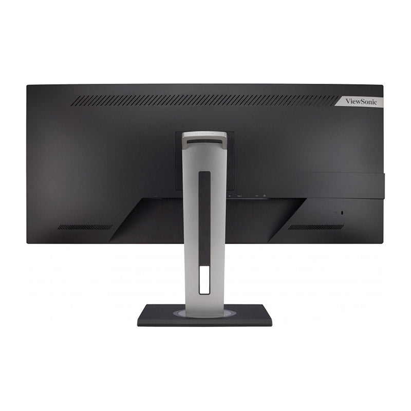 ViewSonic VG3456 34" 21:9 UltraWide WQHD 1440p Monitor with Ergonomics Design, USB Type C Docking, Built-In Gigabit Ethernet for Home and Office