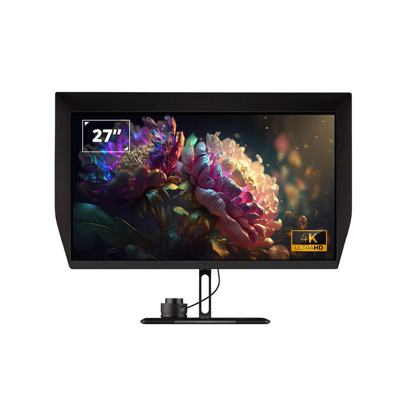 ViewSonic VP2786-4K 27" IPS 4K USB C Monitor with Integrated Color Wheel, 100% Adobe RGB, 98% DCI-P3, Pantone Validated, 90W Charging, HDMI, DisplayPort for Professional Home and Office