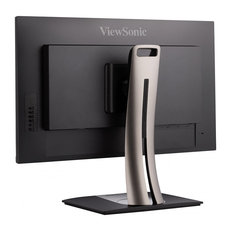ViewSonic VP3256-4K 32" IPS 4K Monitor with Ultra-Thin Bezels, Color Accuracy, Pantone Validated, HDMI, DisplayPort and USB-C with 60W high-speed charging, for Professional, Home and Office