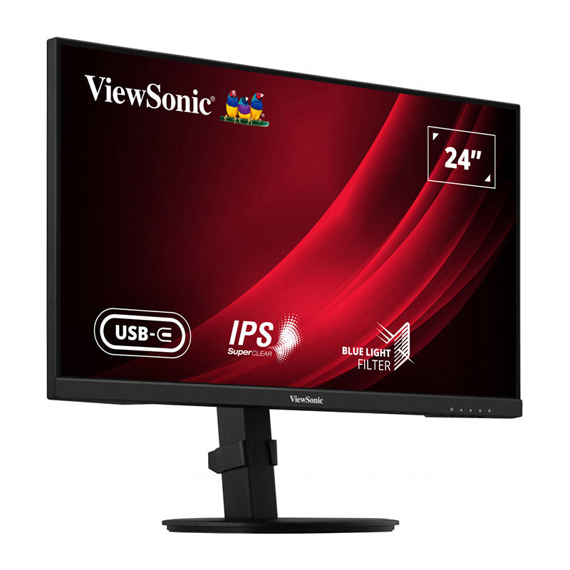 ViewSonic VG2409-MHU 24” Full HD USB-C Monitor with Dual Speakers